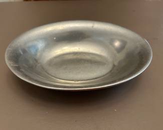Vintage Carson Pewter Serving Bowl