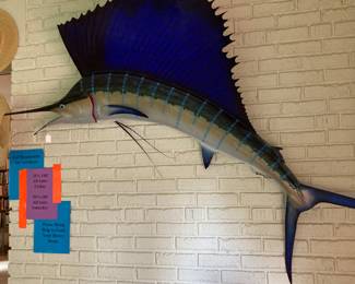 Mounted Swordfish!