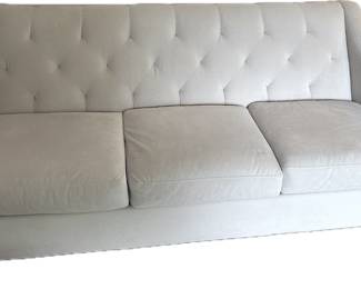  09 Max Home Furniture Gray Tufted Sofa