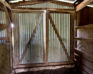 Horse Stable Interior Structure
