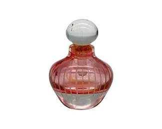 Lot 521   
Judith Via Signed Miniature Glass Perfume Bottle, circa 1989