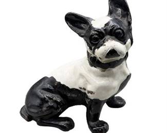Lot 031  
Hubley Cast Iron French Bulldog Doorstop, (1910-1930)
