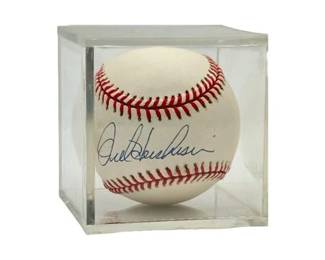 Lot 145   
Orel Hershiser Autographed Baseball