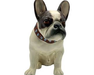 Lot 146  
Antique Austria Frenchie Dog Sculpture