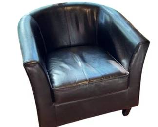 Lot 024-225   
Contemporary Barrel Chairs