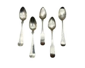 Lot 113  
Vintage Sterling Teaspoons (5ct)