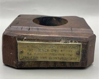 Lot 669   
Material from The 1794 US Frigate Constitution Keel