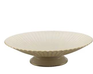 Lot 649   
Lenox, Centerpiece Citation Gold Footed Bowl