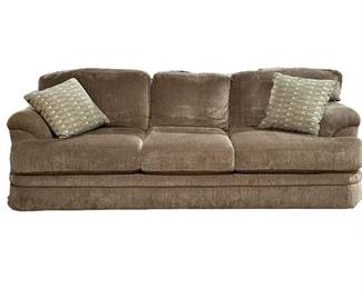 Lot 572   
Sleeper Sofa, Brown Brushed Cotton Velvet, Target Furniture