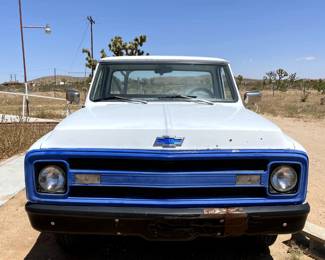 1969 Chevy C20 - 3 on the tree, one on the block - registered to Nov 24' - Title in hand, runs great.