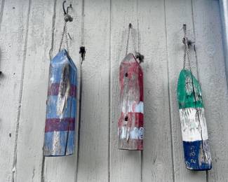 vintage Maine bouys 