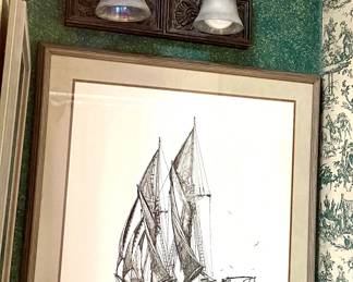 tall ship art 