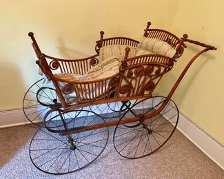 Victorian baby buggy