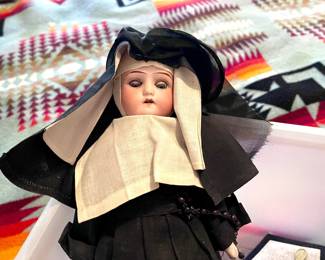 1940s nun doll
