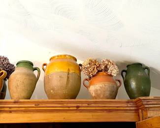 French confit pots - circa 1910 