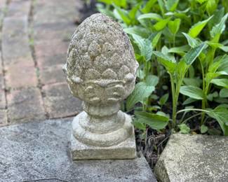 Cast Stone Finial 