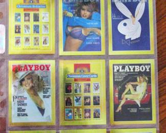Play Boy Chromium Cover Collectible Cards Set