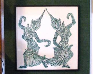 Thai Temple Framed Art