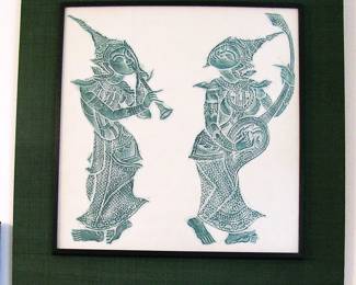 Thai Temple Framed Art