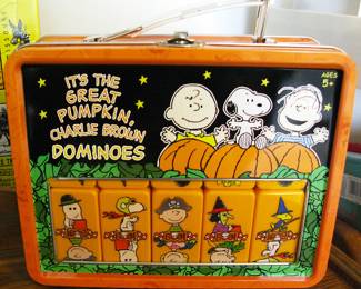 Peanuts Great Pumpkin Dominoes
