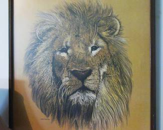 Vintage Lithograph Print Hans Paul Luetcke