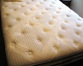 Queen Bed with Beautyrest Recharge Mattress (Like New)