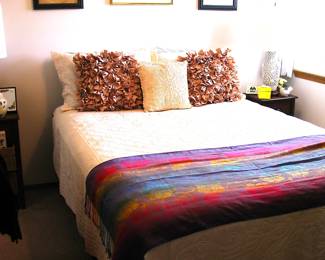 Queen Bed with Beautyrest Recharge Mattress (Like New)