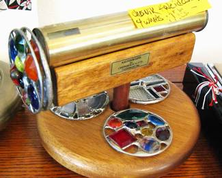 1960's Vintage Chesnik Kaleidoscope with 4 Discs