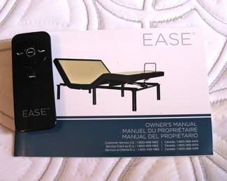 Ease  Tempur-Pedic Adjustable Queen Bed with Remote