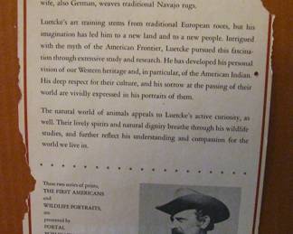 Artist Hans Paul Luetcke