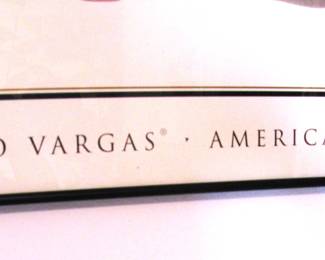 Alberto Vargas Framed Art  28x40 "Sheer Elegance"