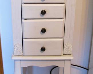 Jewelry Armoire with Mirror 