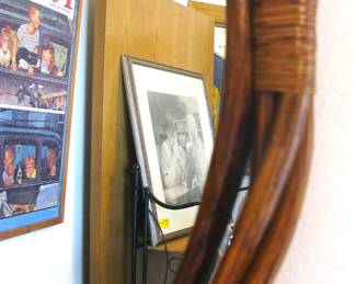 Bamboo Round Mirrors