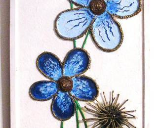 Vintage Framed Oblong