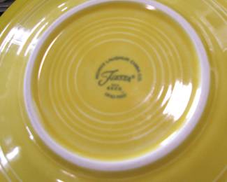 Fiesta Ware Sunflower Yellow Dishes Set