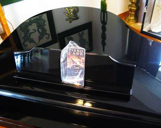 Kimball La - Petite Ebony Baby Grand Piano - Serviced Every Year in Pristine Condition