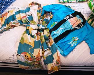 Vintage Childs Japanese Silk