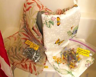 Very Nice Quality Shower Curtains with Matching Hooks