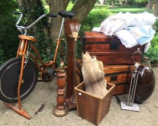 Wonderful antique trunks and more