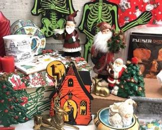 Halloween die cut decorations, reference & collector books.  More easter chocolate candy molds