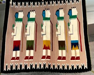 Navajo Yei Rug
