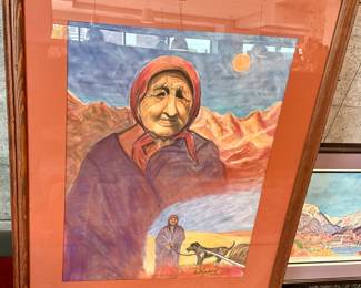 Genevieve Bluebird Art