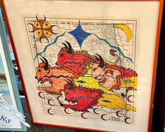 W. Audiss Ledger Art