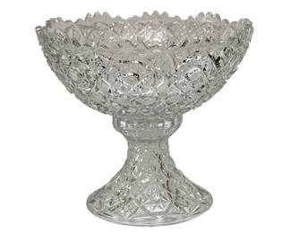 Fostoria Rosby Punch Bowl with 24 Cup
