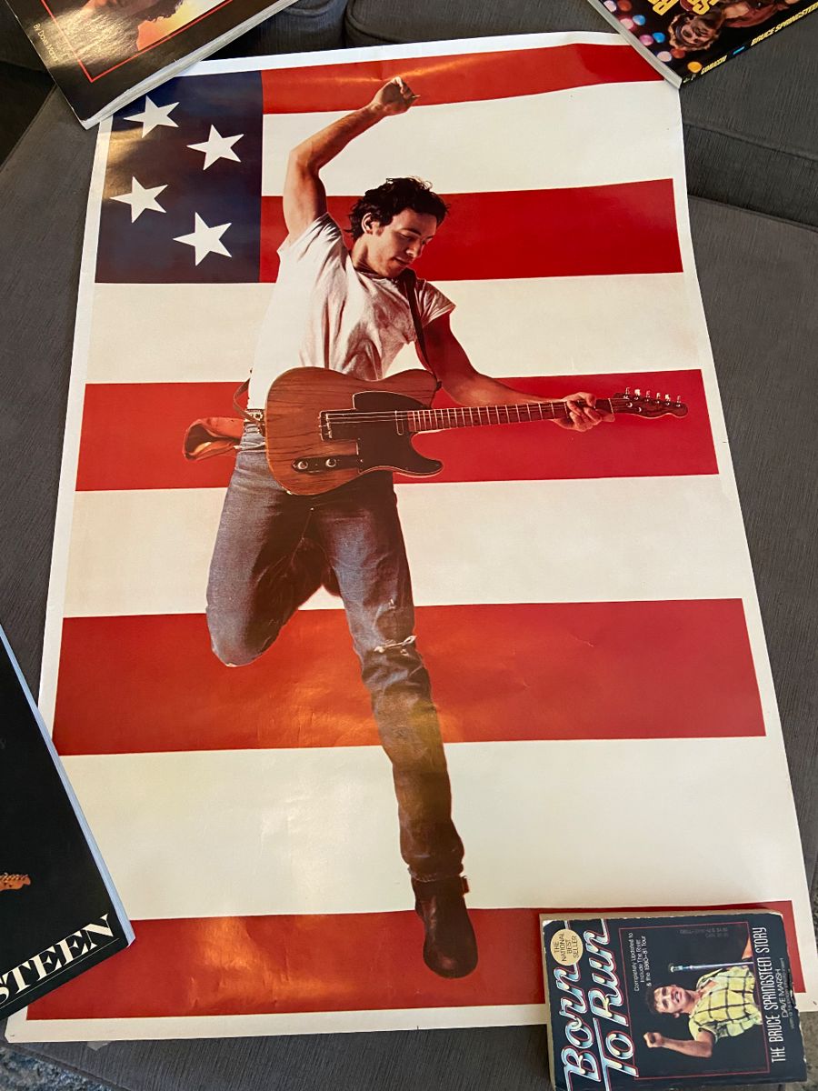 Bruce Springsteen Born in the USA poster