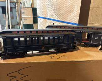 B&O Locomotive, with 2 trains and track set