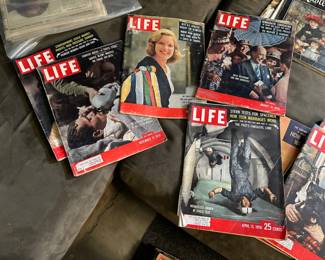 Vintage Time Life Magazines 