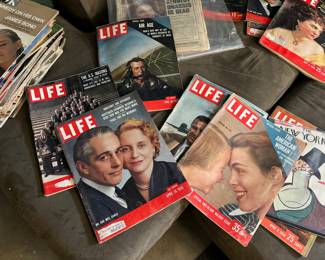 Vintage Time Life Magazines 