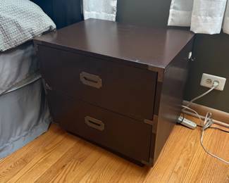 Dixie 2 drawer nightstand