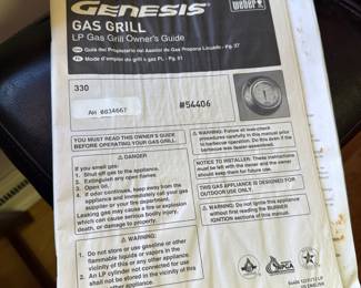 Weber Genesis Propane Gas Grill